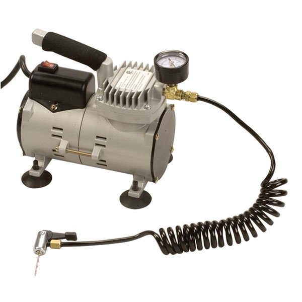 Swivel Pro Series Ultra Quiet Air Compressor; Grey & Black SW715928